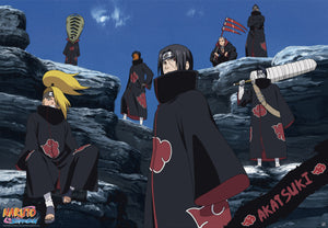 Naruto Akatsuki Affiche 91 5X61cm | Yourdecoration.fr