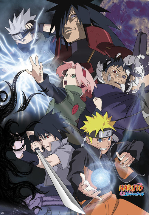 Naruto Shippuden Group Ninja War Affiche 61X91 5cm | Yourdecoration.fr