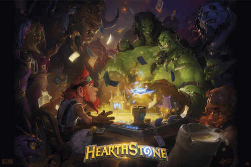 Heartstone Key Art Affiche 91 5X61cm | Yourdecoration.fr