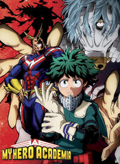 My Hero Academia Deku Vs Tomura Affiche 38X52cm | Yourdecoration.fr