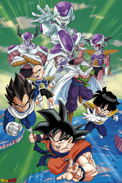 Dragon Ball Freezer Group Arc Affiche 61X91 5cm | Yourdecoration.fr