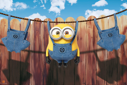 Minions Laundry Affiche 91 5X61cm | Yourdecoration.fr