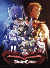 Black Clover Group Affiche 38X52cm | Yourdecoration.fr