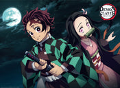 Demon Slayer Tanjiro And Nezuko Affiche 52X38cm | Yourdecoration.fr