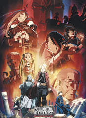 Fullmetal Alchemist Group Affiche 38X52cm | Yourdecoration.fr