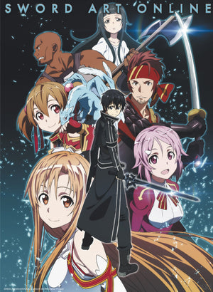 Sword Art Online Party Members Affiche 38X52cm | Yourdecoration.fr