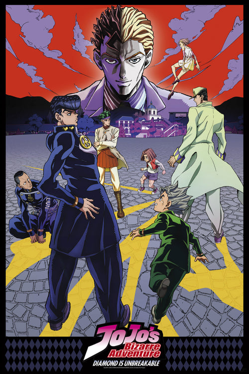 Jojos Bizarre Adventure Diamond Unbreak Affiche 61X91 5cm | Yourdecoration.fr