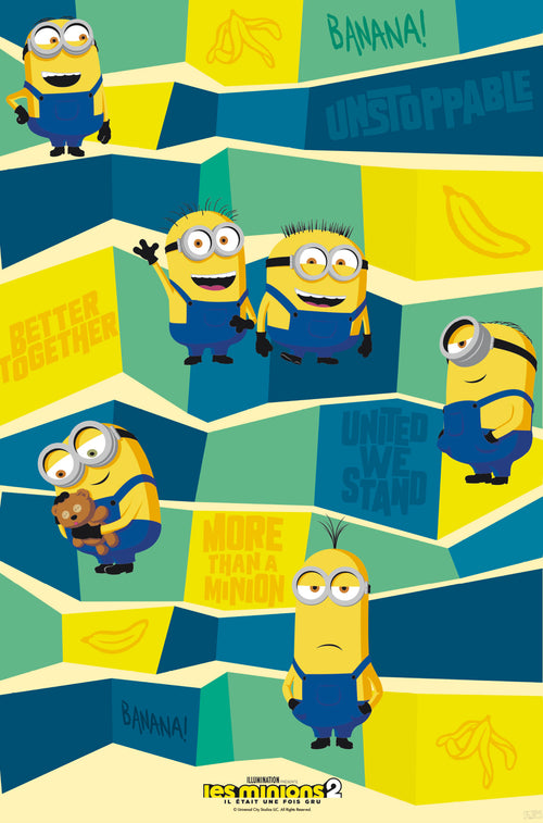 Minions Minions Everywhere Affiche 61X91 5cm | Yourdecoration.fr