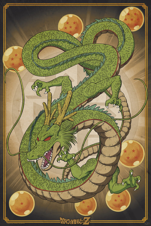 Dragon Ball Shenron Affiche 61X91 5cm | Yourdecoration.fr