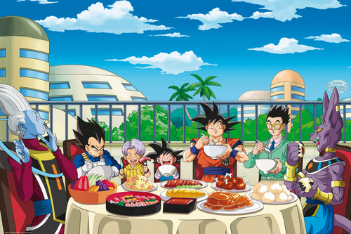 Dragon Ball Super Feast Affiche 91 5X61cm | Yourdecoration.fr