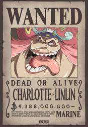 One Piece Wanted Big Mom Affiche 35X52cm | Yourdecoration.fr