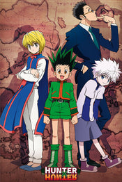 Hunter X Hunter Heroes Affiche 61X91 5cm | Yourdecoration.fr