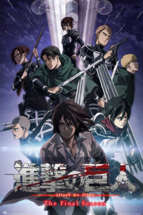 Poster Attack On Titan The Final Season 61x91 5cm Grupo Erik GPE5833 | Yourdecoration.fr