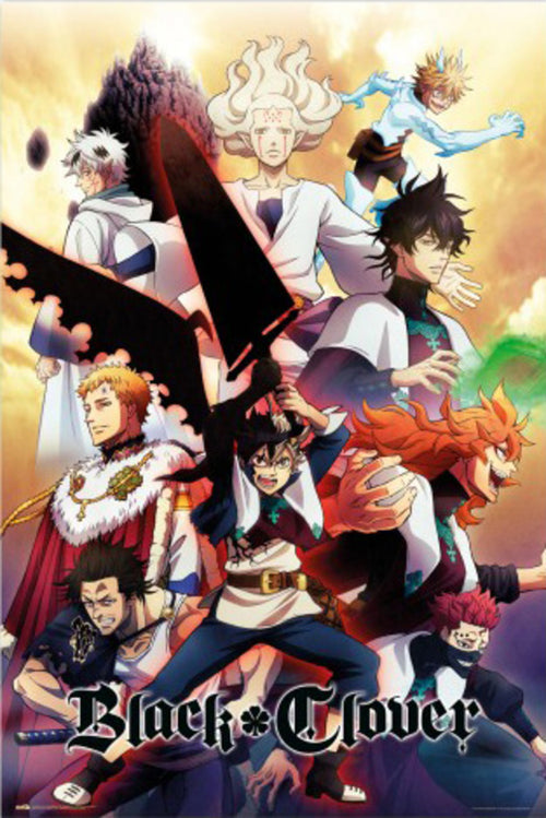 Poster Black Clover Arc Of Reincarnation 61x91 5cm Grupo Erik GPE5813 | Yourdecoration.fr