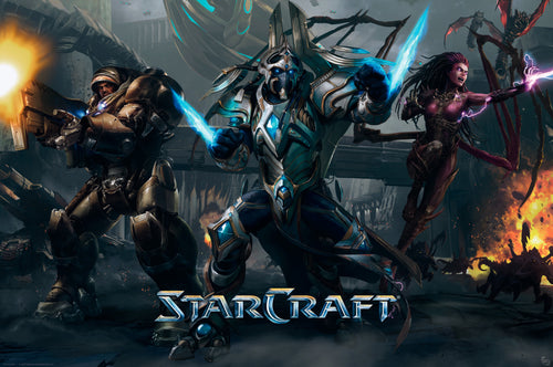 affiche poster Starcraft Legacy Of The Void 91 5x61cm Abystyle GBYDCO401 | Yourdecoration.fr