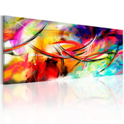 Artgeist Dance of the rainbow Tableau sur toile | Yourdecoration.fr