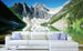 Dimex Lake Agnes Papier Peint 375x250cm 5 bandes ambiance | Yourdecoration.fr