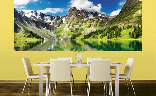 Dimex Lake Papier Peint 375x150cm 5 bandes ambiance | Yourdecoration.fr