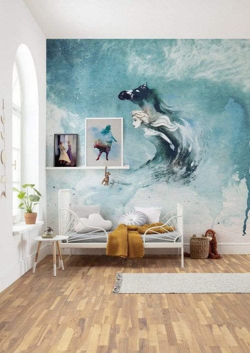 Komar Frozen Spirit Of Wonder Papier Peint Intissé 250x250cm 5 bandes ambiance | Yourdecoration.fr