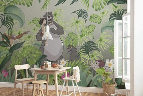 Komar Welcome to the Jungle Papier Peint Intissé 400x280cm 8 bandes ambiance | Yourdecoration.fr