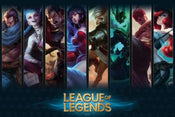 GBeye League of Legends Champions Affiche 91.5x61cm | Yourdecoration.fr