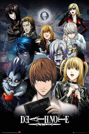 GBeye Death Note Collage Affiche 61x91,5cm | Yourdecoration.fr