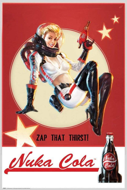 GBeye Fallout 4 Nuka Cola Affiche 61x91,5cm | Yourdecoration.fr