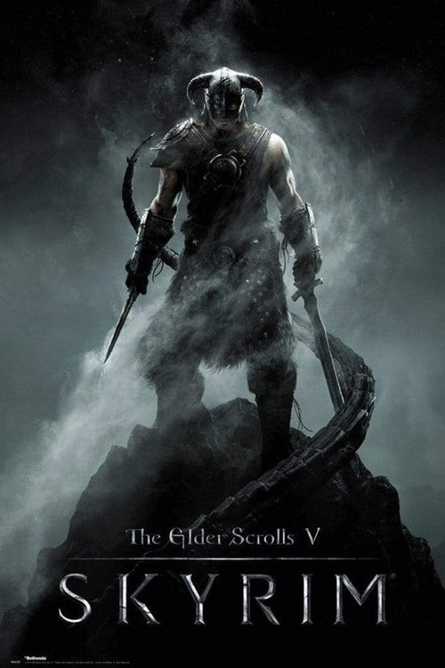 GBeye Skyrim Dragonborn Affiche 61x91,5cm | Yourdecoration.fr