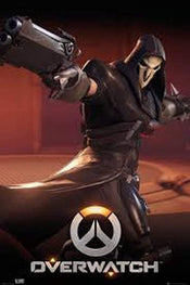 GBeye Overwatch Reaper Affiche 61x91,5cm | Yourdecoration.fr