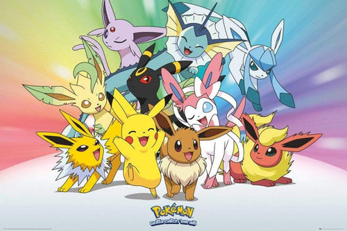 GBeye Pokemon Eevee Affiche 61x91,5cm | Yourdecoration.fr