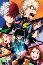 GBeye My Hero Academia Group Affiche 61x91,5cm | Yourdecoration.fr