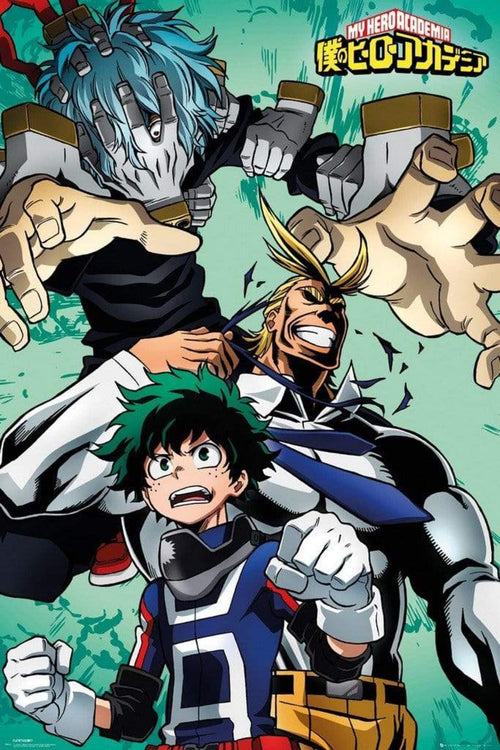 GBeye My Hero Academia Collage Affiche 61x91,5cm | Yourdecoration.fr