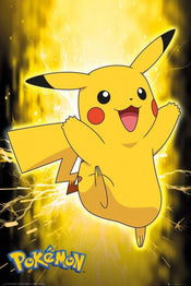 GBeye Pokemon Pikachu Neon Affiche 61x91,5cm | Yourdecoration.fr