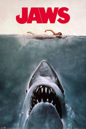 GBeye Jaws Key Art Affiche 61x91,5cm | Yourdecoration.fr