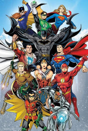 GBeye DC Comics Rebirth Affiche 61x91,5cm | Yourdecoration.fr