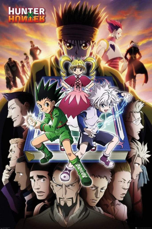 GBeye Hunter X Hunter Book Key Art Affiche 61x91,5cm | Yourdecoration.fr