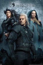 GBeye The Witcher Key Art Affiche 61x91,5cm | Yourdecoration.fr