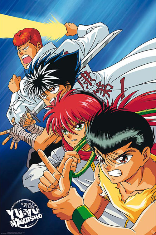 Gbeye GBYDCO086 Yu Yu Hakusho Group Affiche Poster 61x 91-5cm | Yourdecoration.fr