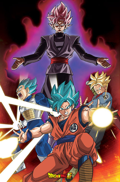 gbeye gbydco136 dragon ball super goku black affiche poster 61x91 5cm | Yourdecoration.fr