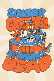 gbeye gbydco182 grateful dead summer affiche poster 61x91 5cm | Yourdecoration.fr