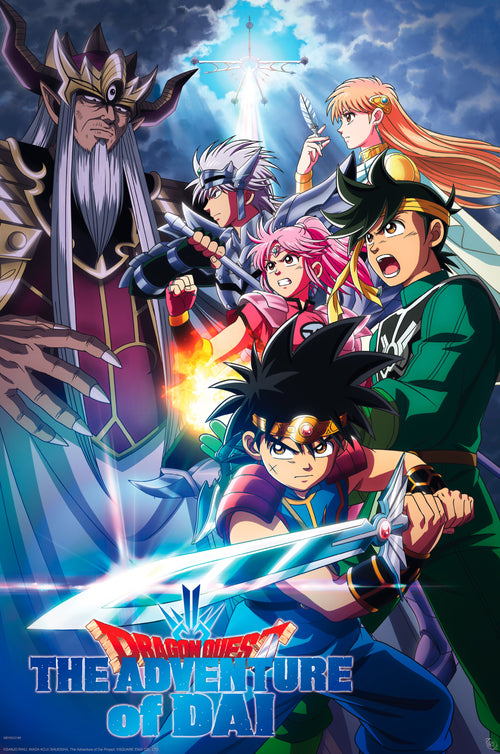 gbeye gbydco188 dragon quest dai vs dark king affiche poster 61x91 5cm | Yourdecoration.fr