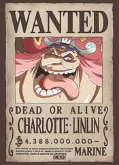 Gbeye Gbydco264 One Piece Wanted Big Mom Affiche Poster 38x52cm | Yourdecoration.fr