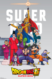 gbeye gbydco327 dragon ball hero group affiche poster 61x91 5cm | Yourdecoration.fr