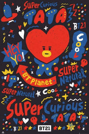 GBeye BT21 Tata Affiche 61x91,5cm | Yourdecoration.fr