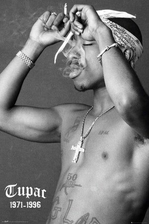 GBeye Tupac Smoke Affiche 61x91,5cm | Yourdecoration.fr