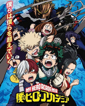 GBeye My Hero Academia Season 2 Affiche 40x50cm | Yourdecoration.fr