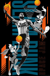 Gbeye Space Jam 2 Slam Dunk Affiche 61X91 5cm | Yourdecoration.fr