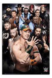 GBeye WWE Superstars 2016 Affiche 61x91,5cm | Yourdecoration.fr