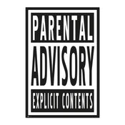 Grupo Erik GPE4148 Parental Advisory Vertical Affiche 61X91,5cm | Yourdecoration.fr