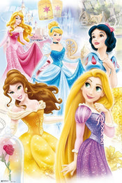 Grupo Erik GPE4803 Disney Princess Group Affiche 61X91,5cm | Yourdecoration.fr